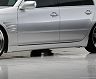 WALD Executive Line Aero Side Steps (FRP) for Lexus LS430