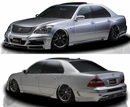 Black Pearl Complete Jewelry Line Black Series Body Kit (FRP) for Lexus LS430