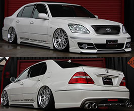 Job Design World Premium 8 and 10th Anniversary Model Aero Body Kit (FRP) for Lexus LS430