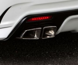 K Break Muffler Exhaust System for Complete Type-0 Rear (Stainless) for Lexus LS460