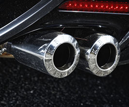 K Break Trezzo Muffler Exhaust System for Hyper Zero Custom GT Rear (Stainless) for Lexus LS 4 Early