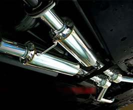 Mode Parfume Regalia Front Pipes and Center Section with Silencers by Tanabe (Stainless) for Lexus LS 4 Early