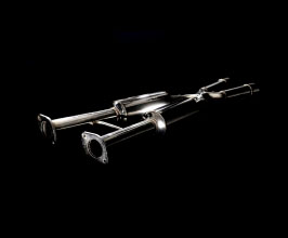 WALD Exhaust Center Muffler Mid Pipes (Stainless) for Lexus LS600h / LS460