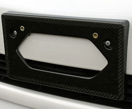 LX-MODE Front License Plate Base (Carbon Fiber) for Lexus LS 4 Early