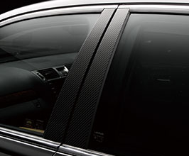 WALD Window Pillars (Carbon Fiber) for Lexus LS 4 Early