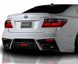 Black Pearl Complete Jewelry Line Diamond Series Rear Bumper (FRP) for Lexus LS 4 Early