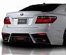 Black Pearl Complete Jewelry Line Diamond Series Rear Bumper (FRP) for Lexus LS460 / LS600h