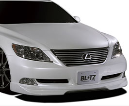 BLITZ Aero Speed R-Concept Front Lip Spoiler (Urethane with Carbon Fiber) for Lexus LS 4 Early