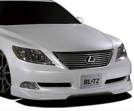 BLITZ Aero Speed R-Concept Front Lip Spoiler (Urethane with Carbon Fiber) for Lexus LS460