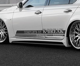 K Break Zero Custom Side Skirts (FRP) for Lexus LS 4 Early