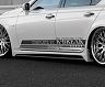 K Break Zero Custom Side Skirts (FRP) for Lexus LS460