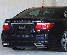 Mz Speed Prussian Blue Rear Bumper (FRP) for Lexus LS600h / LS460