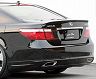 Mz Speed Prussian Blue Rear Half Spoiler (FRP) for Lexus LS600h / LS460