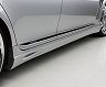 WALD Executive Line Side Skirts with Fin (ABS)