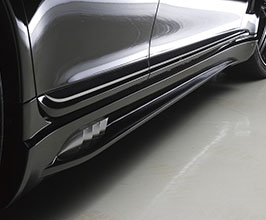 WALD Sports Line Black Bison Edition Side Skirts for Lexus LS600h / LS460