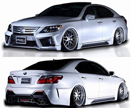 Black Pearl Complete Jewelry Line Diamond Series Body Kit (FRP) for Lexus LS 4 Early