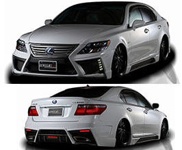 Black Pearl Complete Jewelry Line Diamond Series Body Kit (FRP) for Lexus LS 4 Early