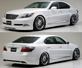 INGS1 LX Sport Half Spoiler Kit for Lexus LS 4 Early