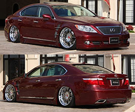 Job Design Hybrid Aero Body Kit (FRP) for Lexus LS 4 Early