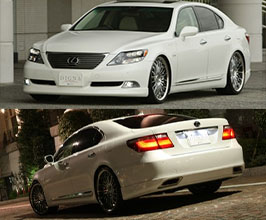 VERTEX (T&E Co) Digna Half Spoiler Kit (FRP) for Lexus LS 4 Early