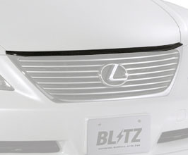 BLITZ Aero Speed R-Concept Front Grill Upper Frame Cover (Carbon Fiber) for Lexus LS 4 Early