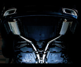 Artisan Spirits Rear Piece Muffler with Silencer (Stainless) for Lexus LS 4 Late