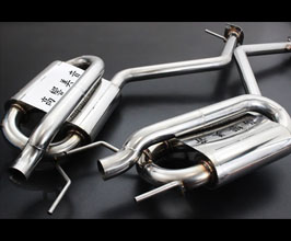 Sense Brand Takane High-Pitched Muffler Rear Section Exhaust System for Lexus LS 4 Late