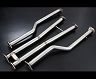 Sense Brand Stealth Raised Front and Center Pipes - Straight Version (Stainless)
