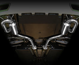 Suruga Speed PFS Loop Sound Muffler Exhaust System (Stainless) for Lexus LS460