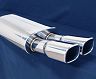 ZEES Rear Section Exhaust System with Eu Quad Tips for Lexus LS600h / LS460