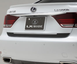 LX-MODE Rear Trunk Lid Garnish (Carbon Fiber) for Lexus LS 4 Late