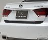 LX-MODE Rear Trunk Lid Garnish (Carbon Fiber) for Lexus LS600h / LS460 F Sport