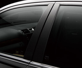 WALD Executive Line Pillar Panel (Carbon Fiber) for Lexus LS600h / LS460