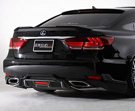 Black Pearl Complete Jewelry Line Neo Rear Half Spoiler (FRP) for Lexus LS460 / LS600h