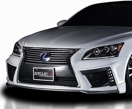 Black Pearl Complete Jewelry Line Diamond Series Front Bumper (FRP) for Lexus LS460 / LS600h