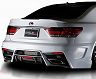 Black Pearl Complete Jewelry Line Diamond Series Rear Bumper (FRP) for Lexus LS460 / LS600h