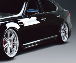 Forzato Aero Side Steps (FRP) for Lexus LS 4 Late