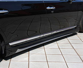 Job Design Phantom Series Aero Side Steps (FRP) for Lexus LS 4 Late