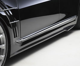 WALD Executive Line Aero Side Steps (ABS) for Lexus LS 4 Late