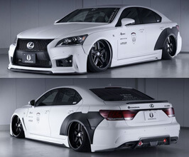 AIMGAIN Pure VIP GT Type-1 Aero Widebody Kit (FRP) for Lexus LS 4 Late