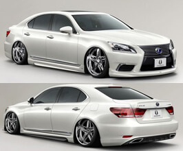 AIMGAIN Pure VIP EXE Aero Half Spoiler Kit (FRP) for Lexus LS 4 Late