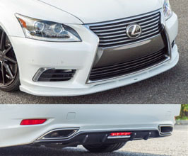 LEXON Exclusive Front and Rear Under Diffusers (FRP) for Lexus LS 4 Late