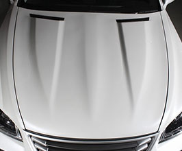 Black Pearl Complete Jewelry Line Diamond Sport Series Hood Bonnet (FRP) for Lexus LS 4 Late