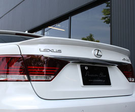 Mz Speed Prussian Blue Rear Trunk Spoiler for Lexus LS 4 Late