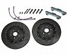 Border Racing Axefette GTR R35 Caliper Mounting Kit with Biot 2-Pc Rotors - Front 400mm