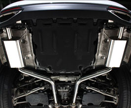 Sense Brand Exhaust Muffler Rear Sections (Stainless) for Lexus LS 5