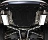 Sense Brand Exhaust Muffler Rear Sections (Stainless) for Lexus LS500