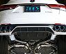 ZEES Exhaust System with Quad Tips for TRD Diffuser (Stainless)