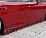 Job Design Guns Style Stance Generation Aero Side Under Spoilers (FRP) for Lexus LS500 / LS500h