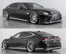 AIMGAIN Pure VIP EXE Aero Half Spoiler Kit with Hybrid Rear for Lexus LS500h